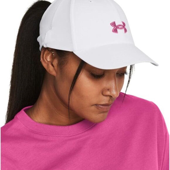 Women's Athletic Wrapback Hat Polyester Sweat-Wicking Versatile Fit - Picture 3 of 3